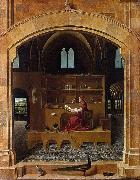 Antonello da Messina St Jerome in His Study (mk08) oil